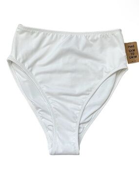 NWT Victoria’s Secret PINK Gym to Swim High-Waisted Bikini Bottoms – XS